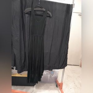 Crop jersey dress by David Peck